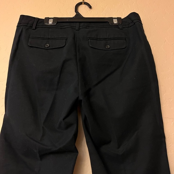 Banana Republic Ryan Fit Ladies Black Twill Pants - Picture 9 of 13